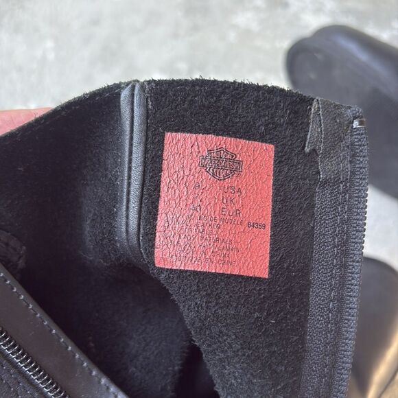 Harley Davidson rhinestone studded boots - Picture 8 of 10